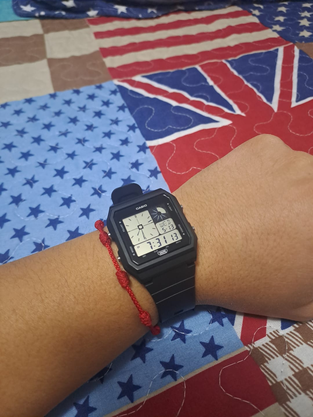 Customer photo review of Reloj Casio Vintage LF-20W-1ADF Twin-Graph Reissue Resina