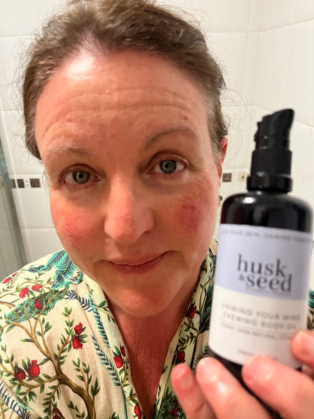 Customer photo review of Overnight Replenishing Oil
