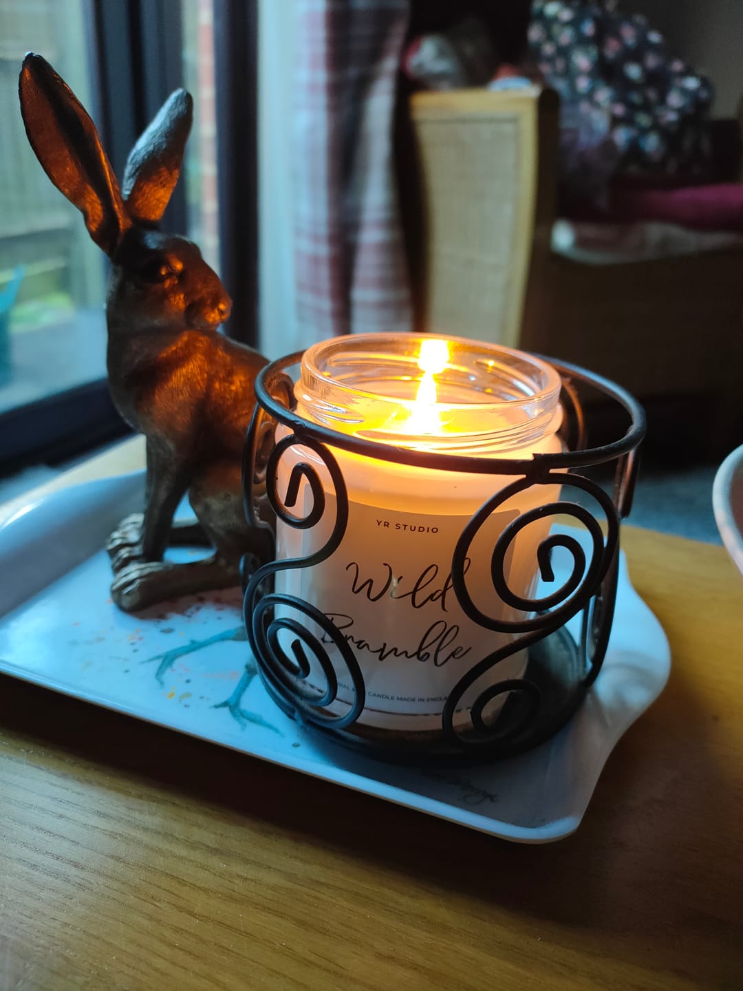 Customer photo review of Wild Bramble Candle