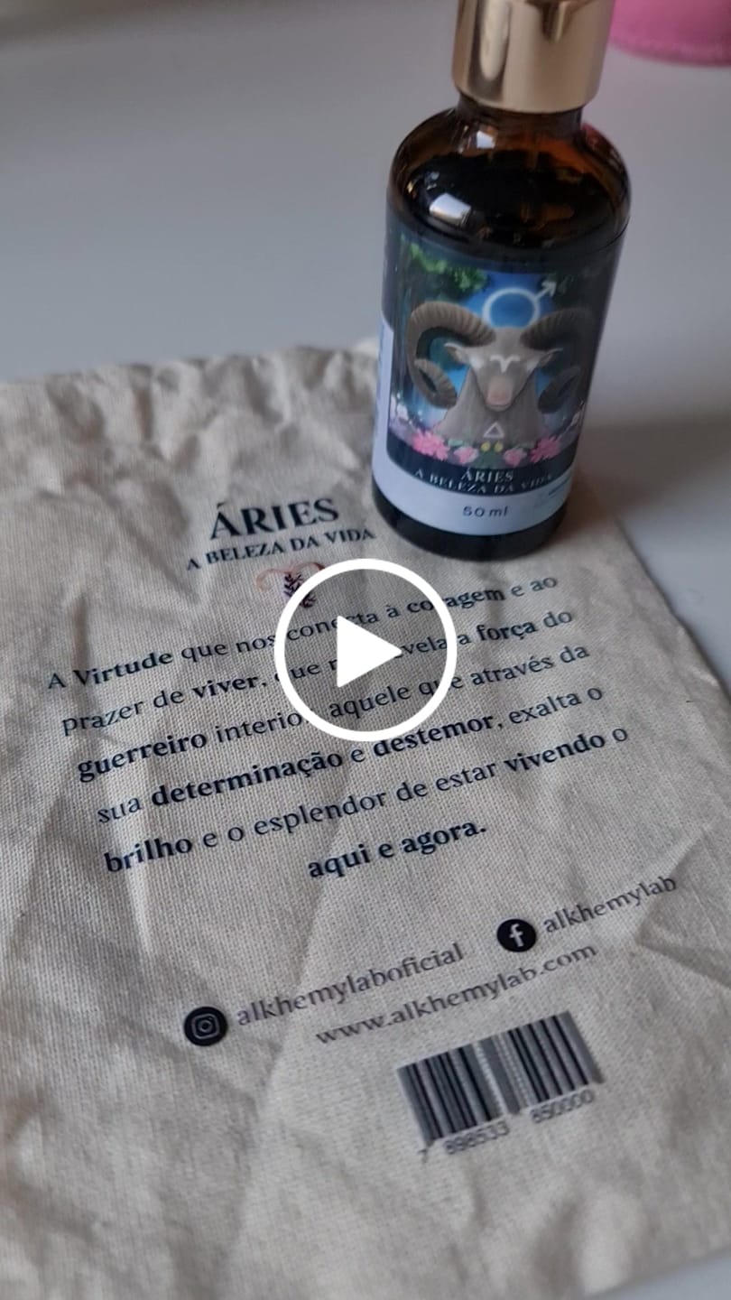 Customer video review of Floral Áries - A Beleza da Vida