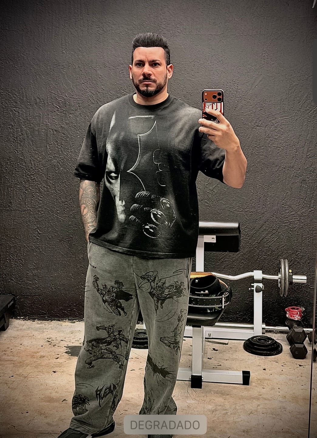 Customer photo review of 4254 - Batman Shadow Tees