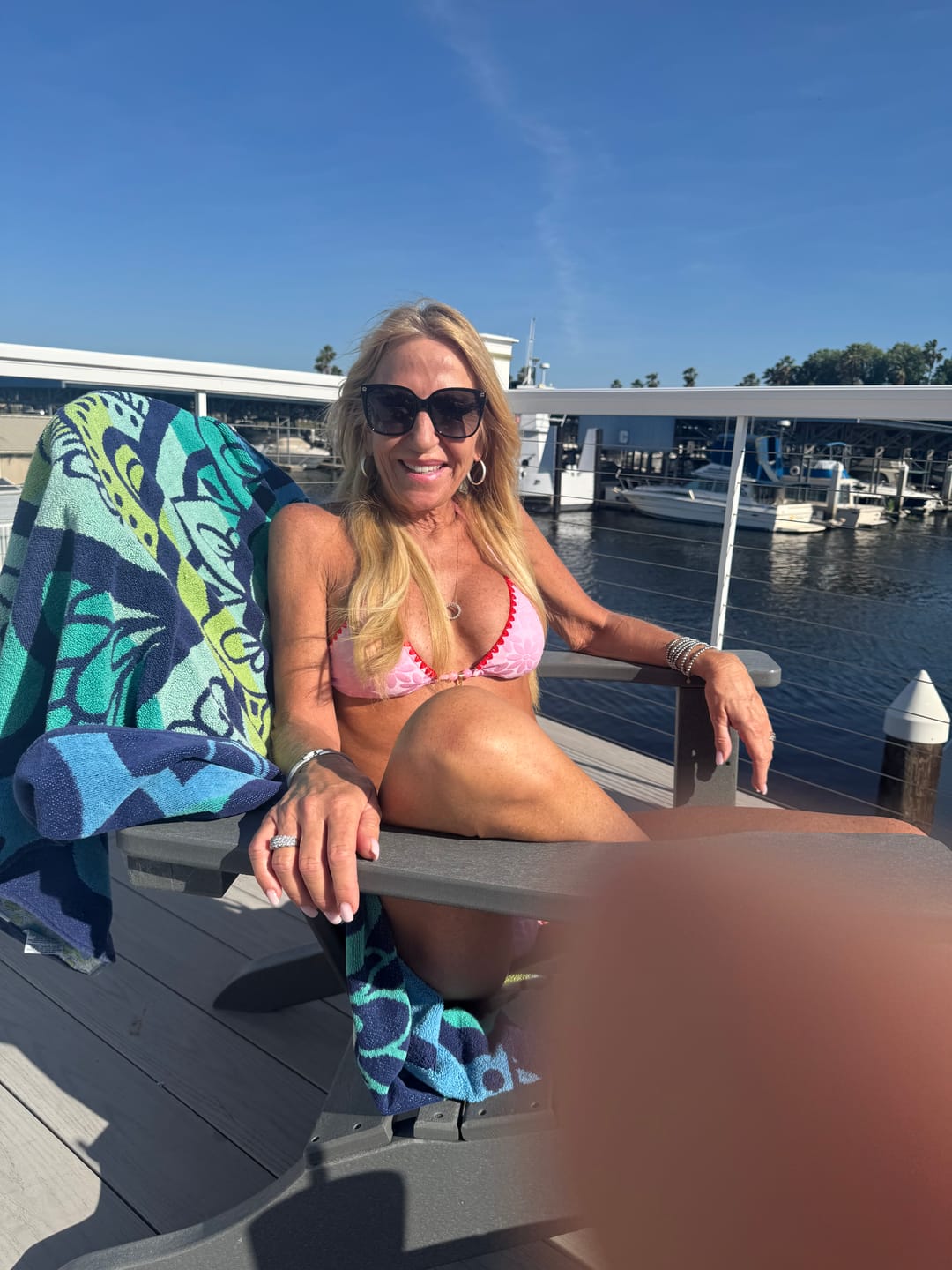 Customer photo review of SIENNA TOP - LAVENDER HAZE