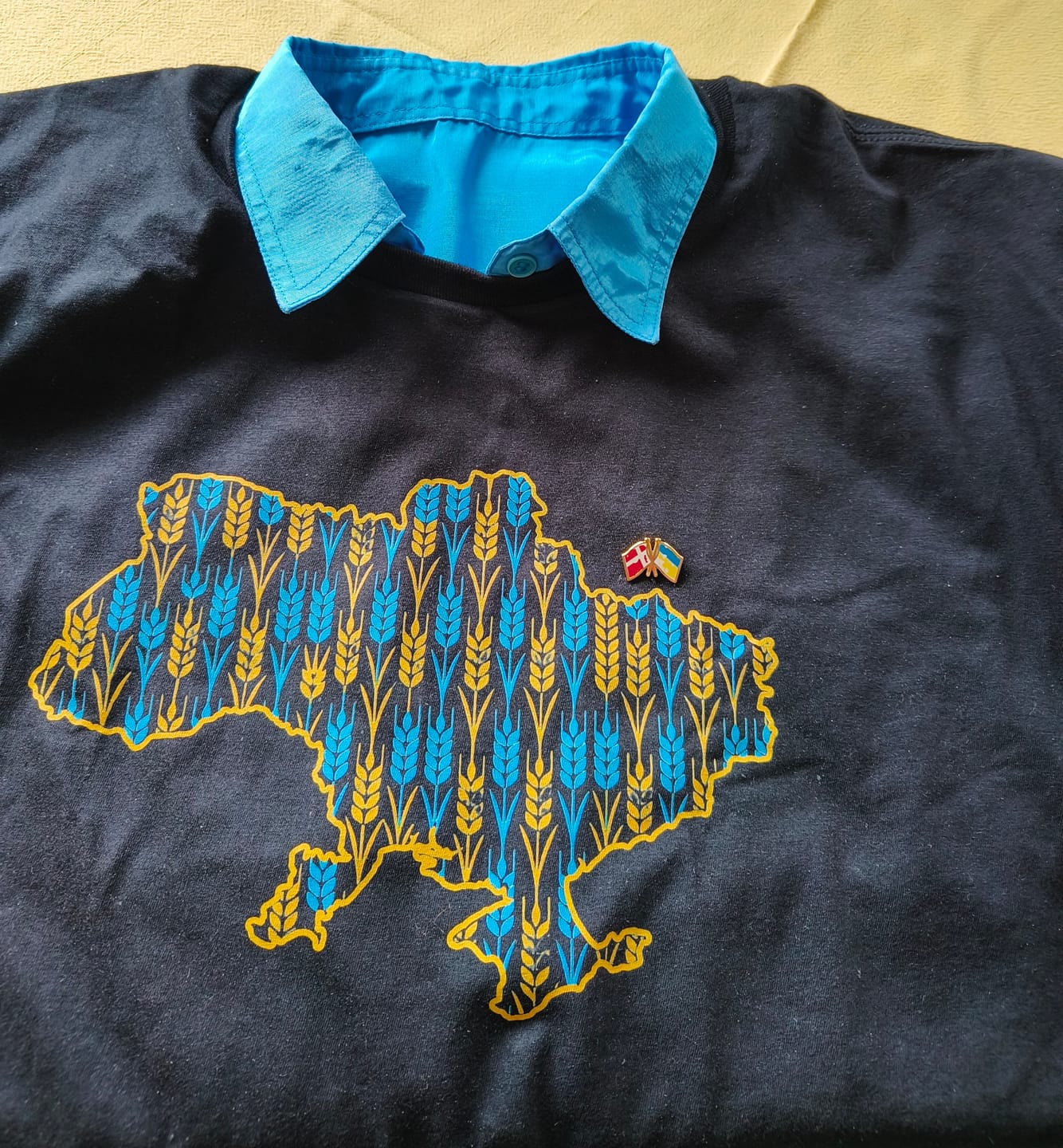 Customer photo review of Breadbasket of Europe T-Shirt