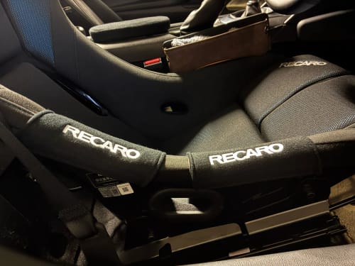 Customer photo review of Racing Bucket Seat Tuning Pad for Side