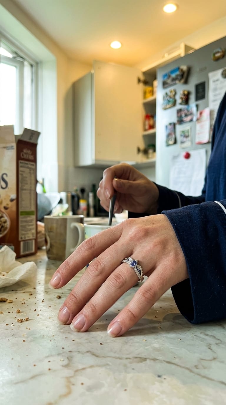 Customer photo review of Matching House Crest Ring