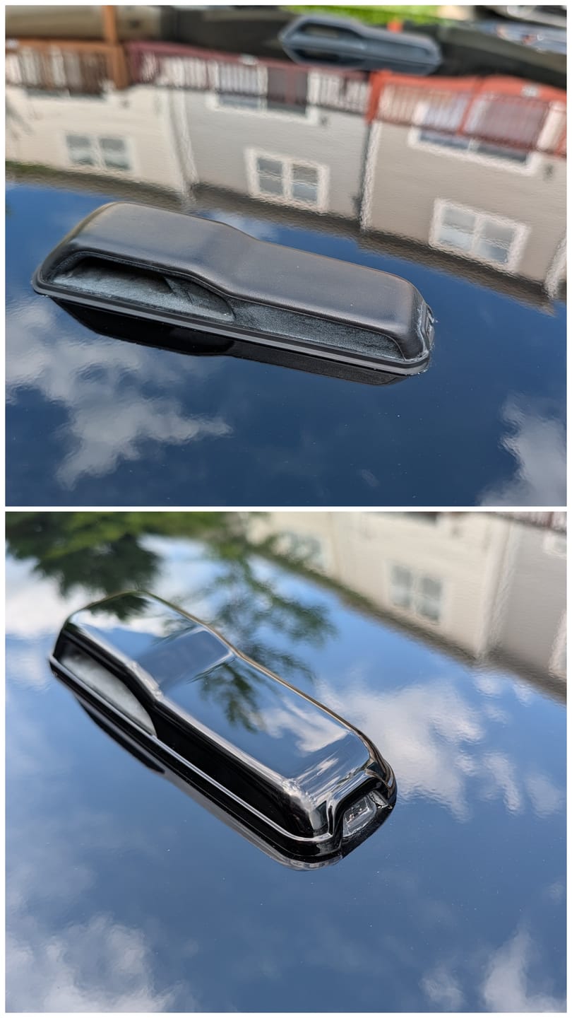 Customer photo review of Painted Hood Bumper Cover for Wrangler JL Gladiator JT
