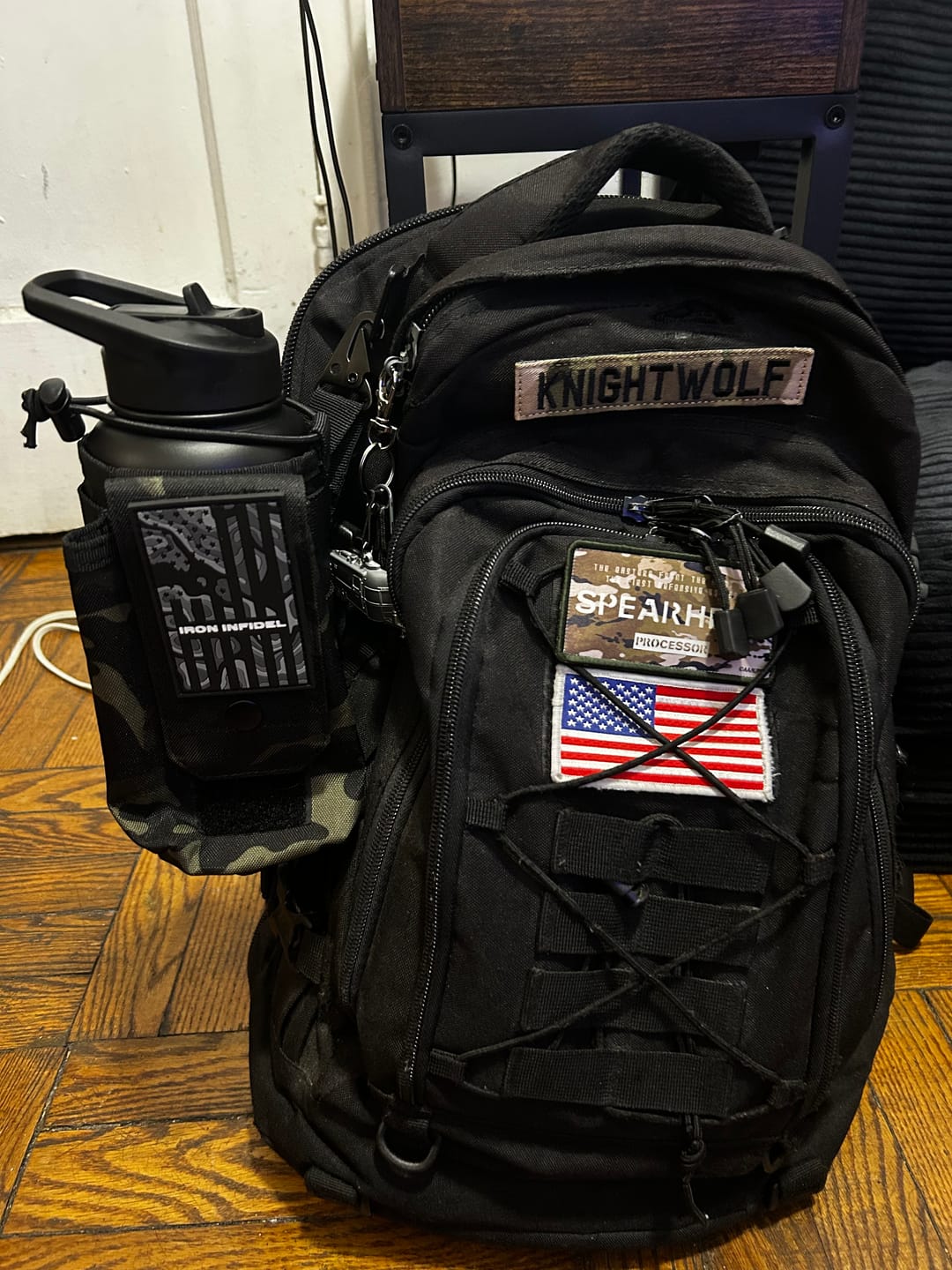 Customer photo review of 32oz Compact Battle Bottles