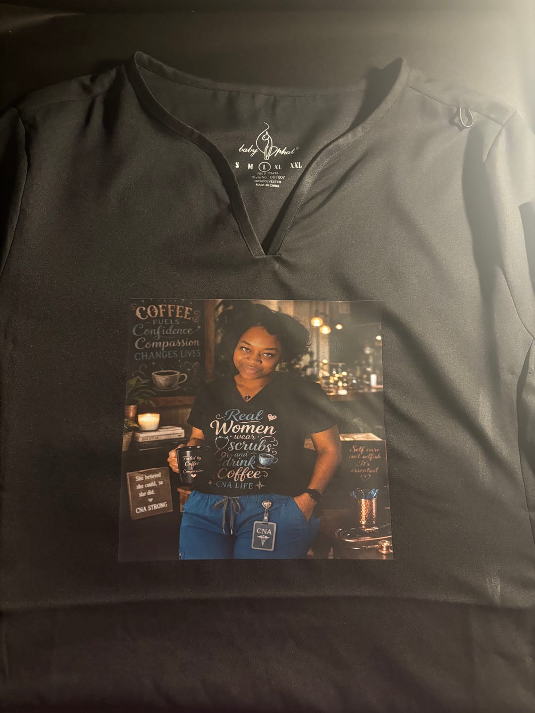 Customer photo review of DTF Printing Mastery: How To Make Tshirts & Transfers From Home