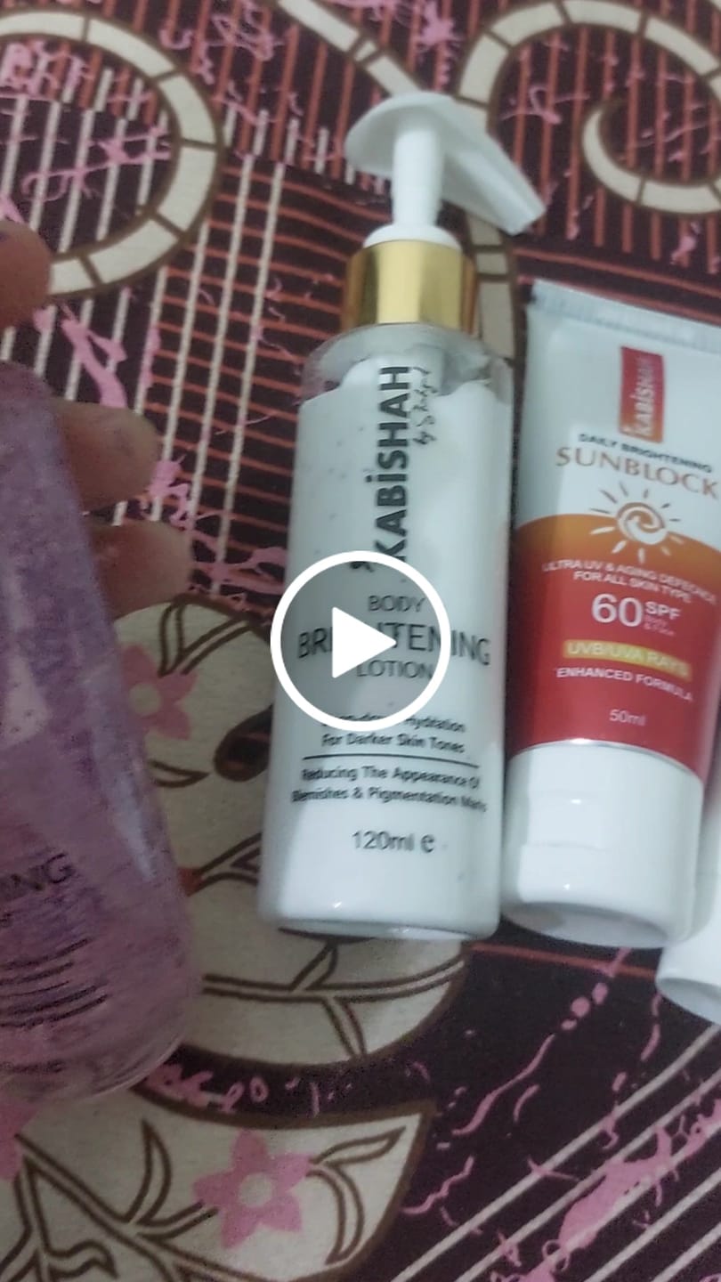 Customer video review of Special Pigmentation Bundle