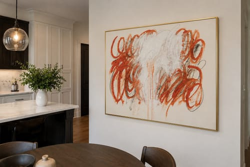 Customer review photo for Abstract Graffiti Art #CSQ024