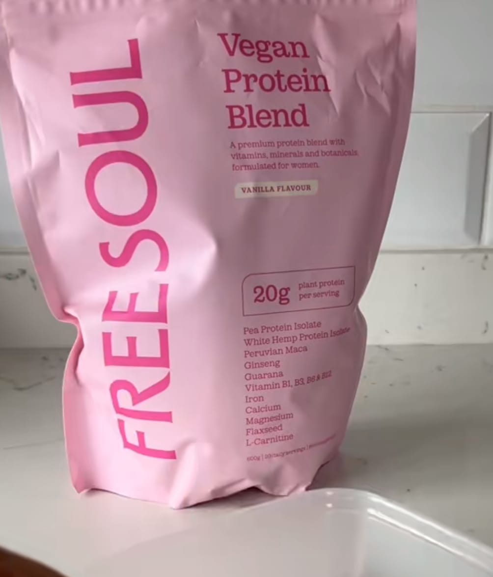 Customer photo review of Vegan Protein Blend