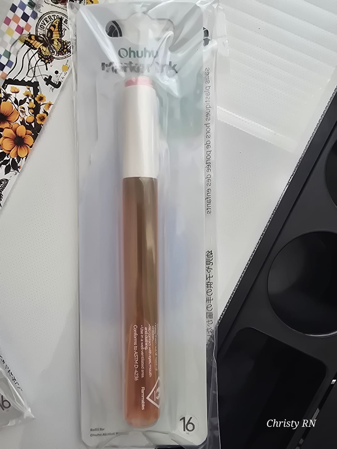 Customer photo review of Ohuhu Marker Ink Y413 / E240 Refill for Alcohol marker