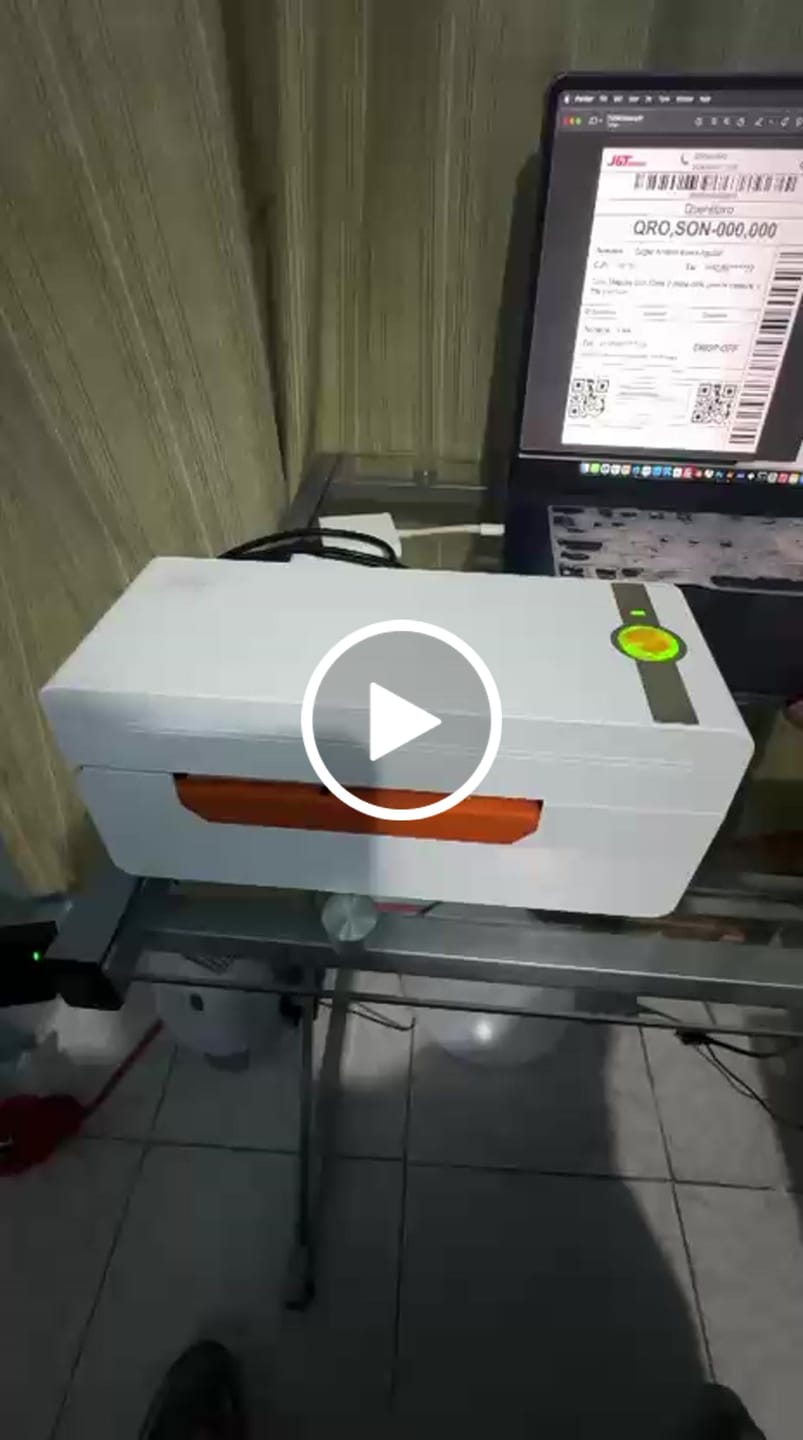 Customer video review of Zendio® Impresora Térmica de Etiquetas Z-474BT