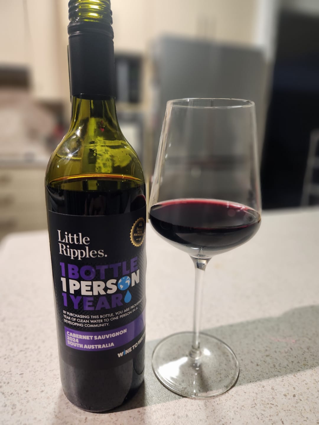 Customer photo review of Cabernet Sauvignon - Single Bottle