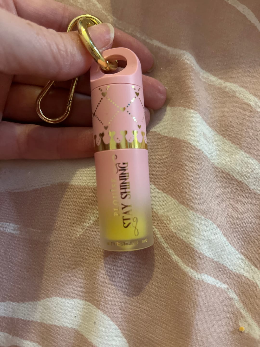 Customer photo review of Stay Shining Lip Oil Mini