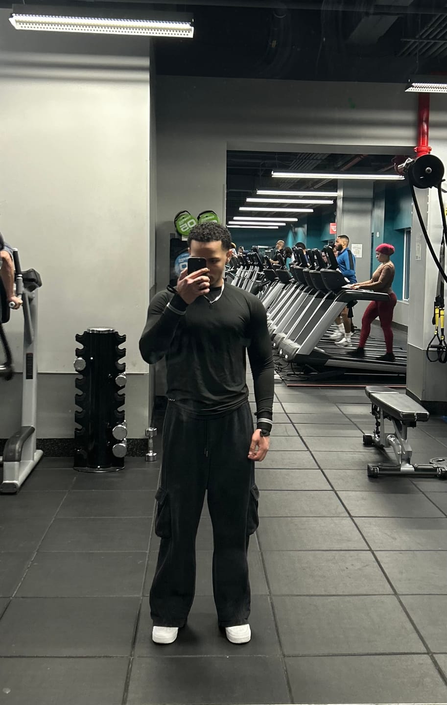 Customer photo review of 2131 - Batman Armored Sweats