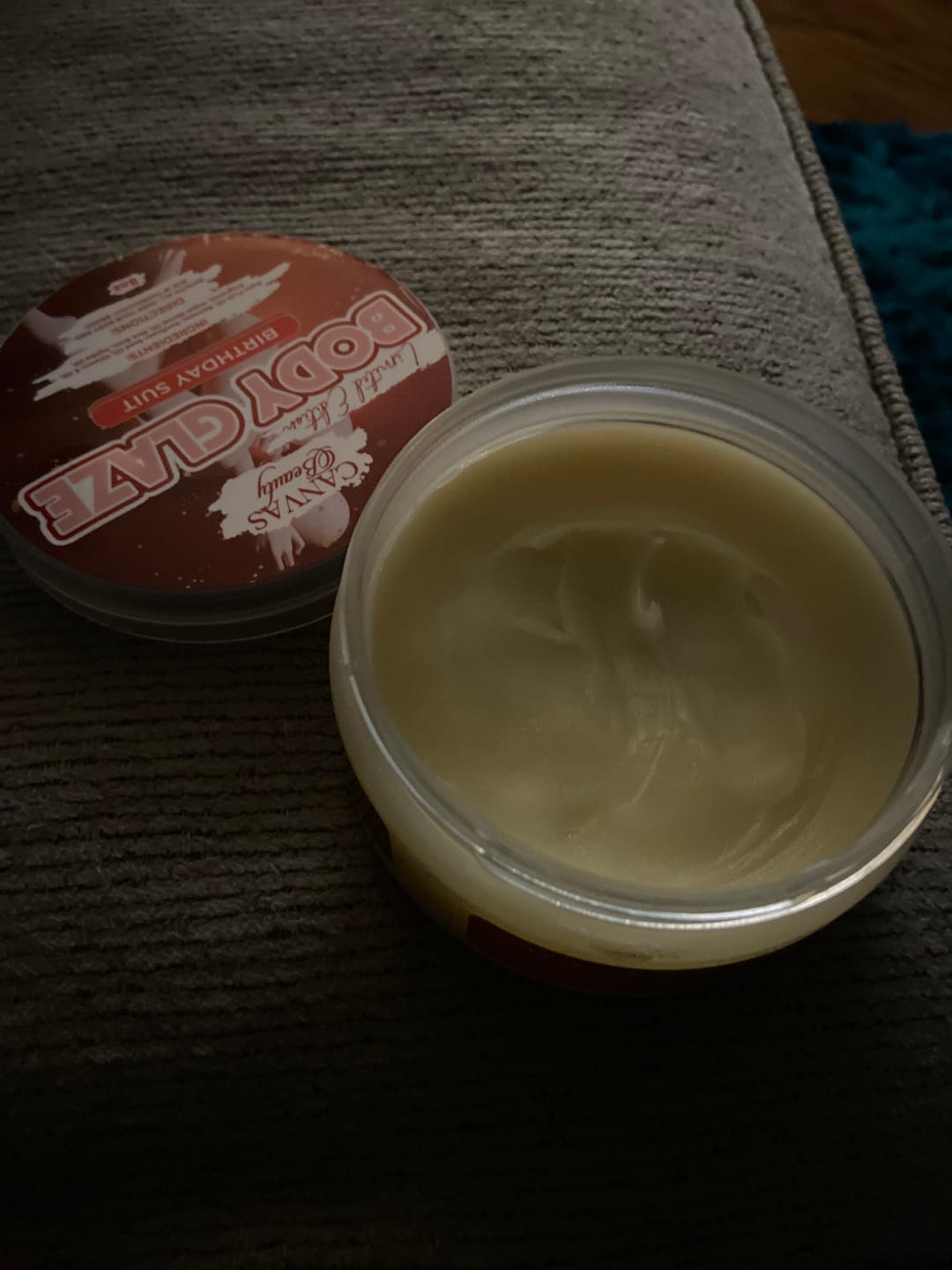 Customer photo review of (NEW) BODY GLAZE: BIRTHDAY SUIT