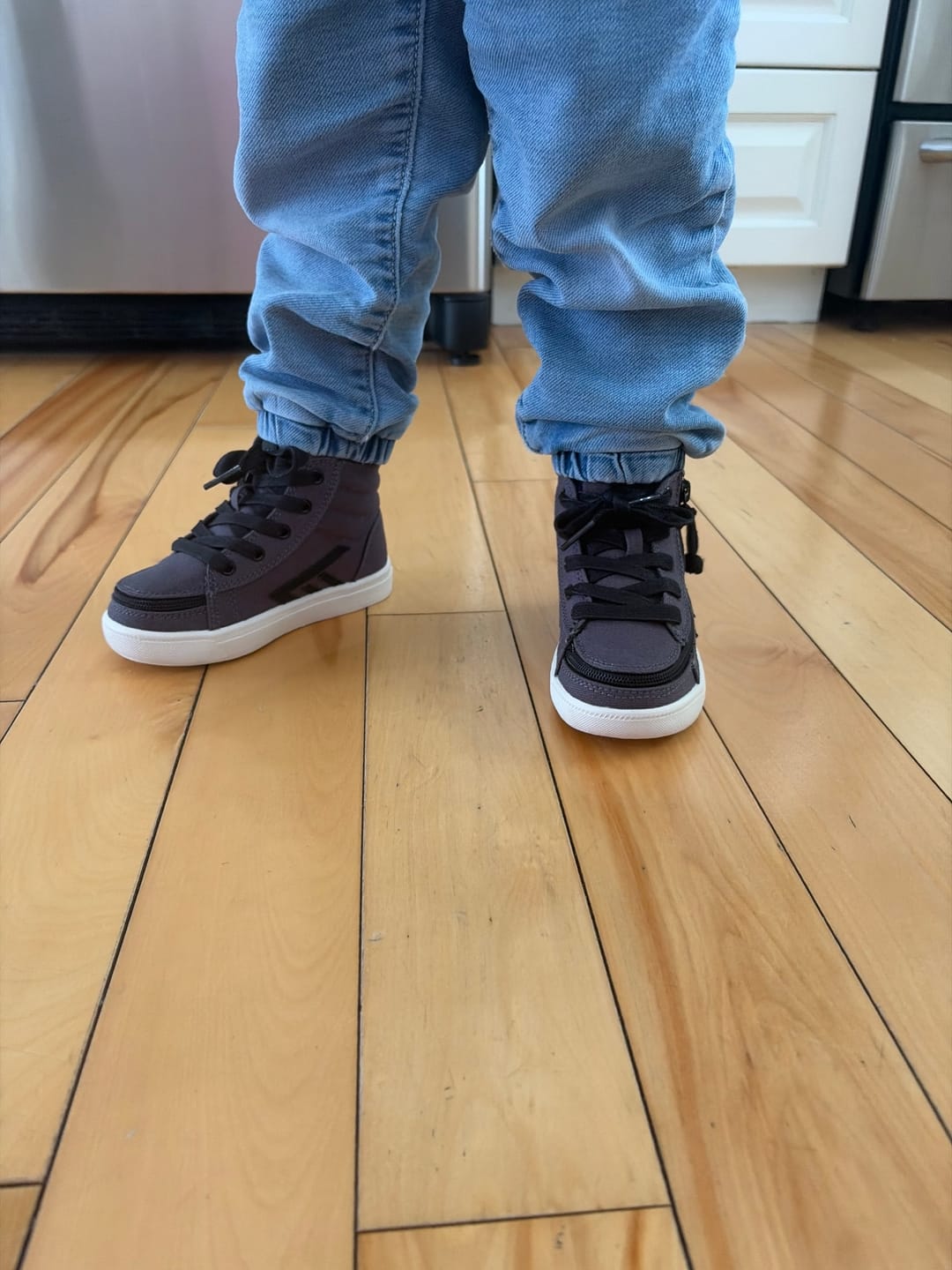 Customer photo review of Charcoal/Black BILLY CS 2.0 High Tops