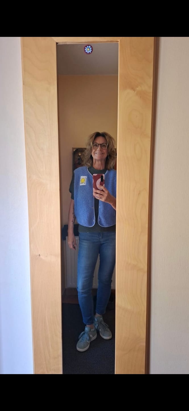 Customer photo review of Teddy Weste SMILEY PATCH 2.0 versch. Farben