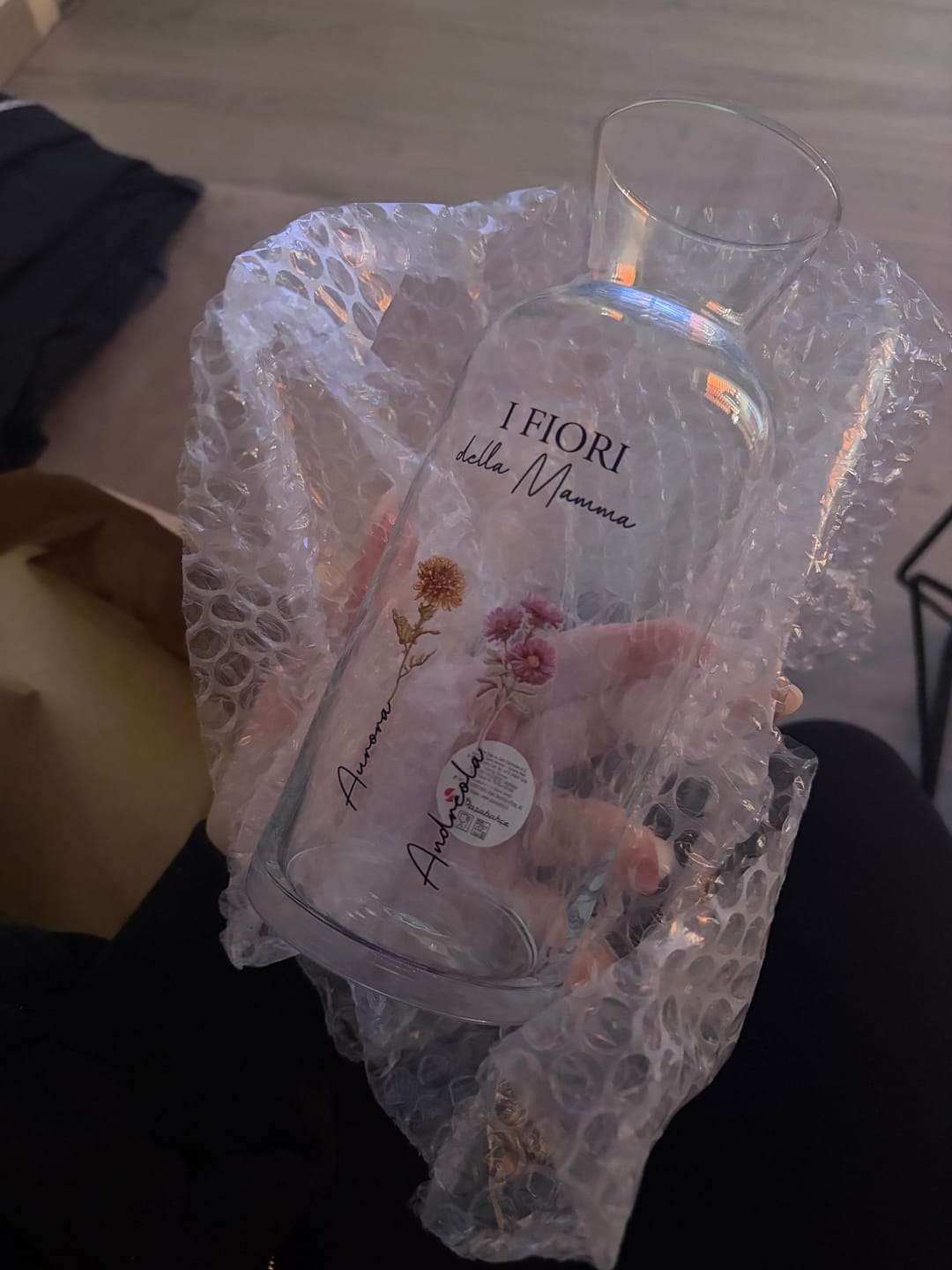 Customer photo review of Confezione regalo - Bicchiere