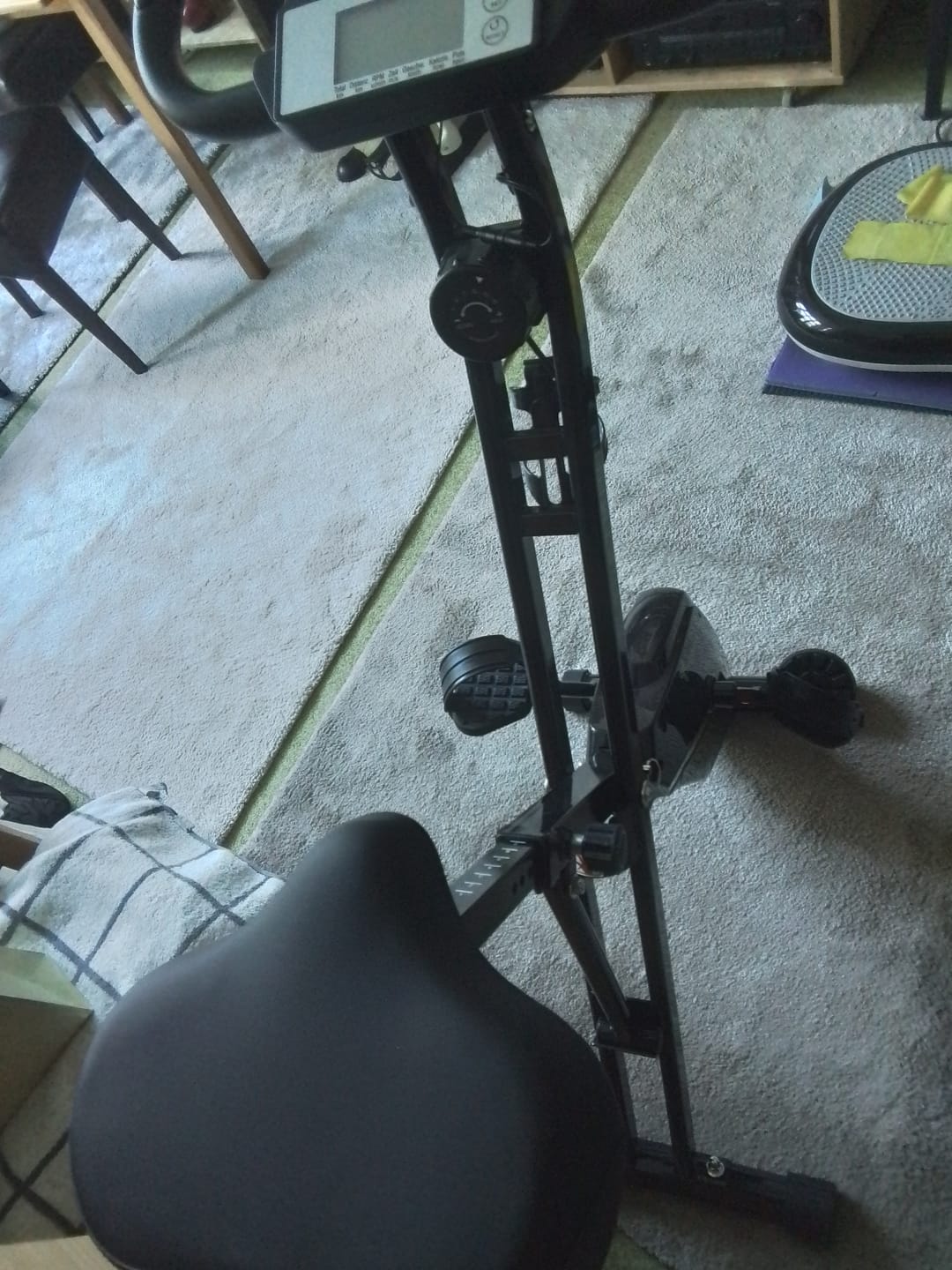 Customer photo review of Tretmann HOME - Klappbarer Heimtrainer