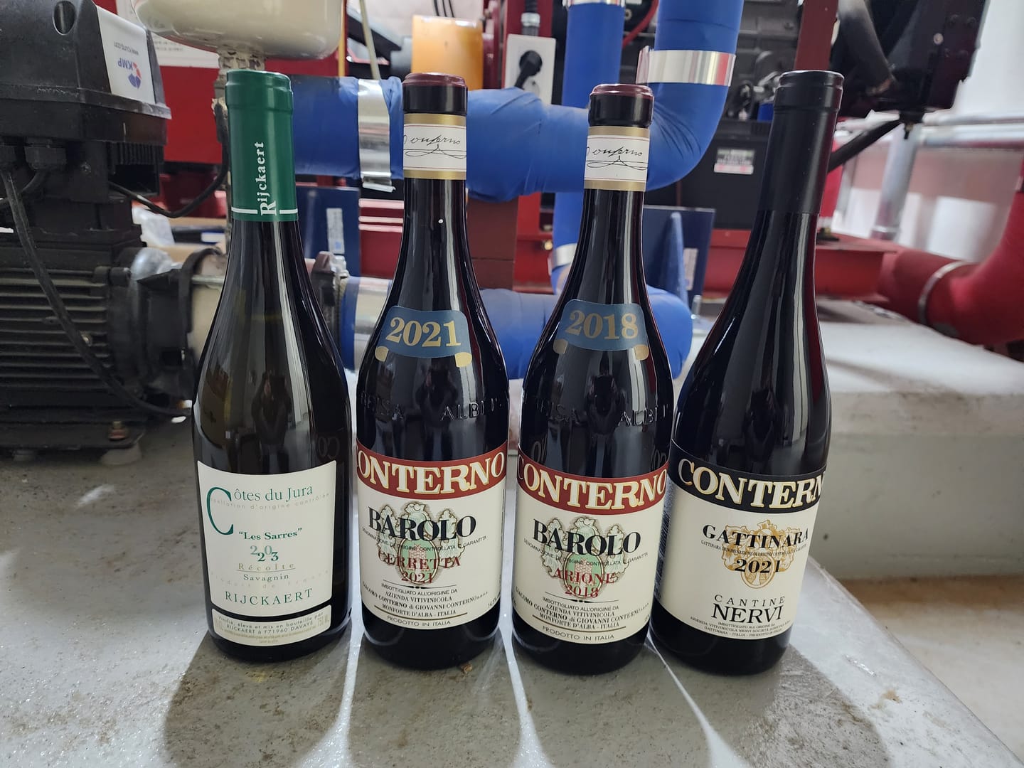 Customer photo review of Domaine Rijckaert Cotes du Jura Les Sarres Savagnin 2023