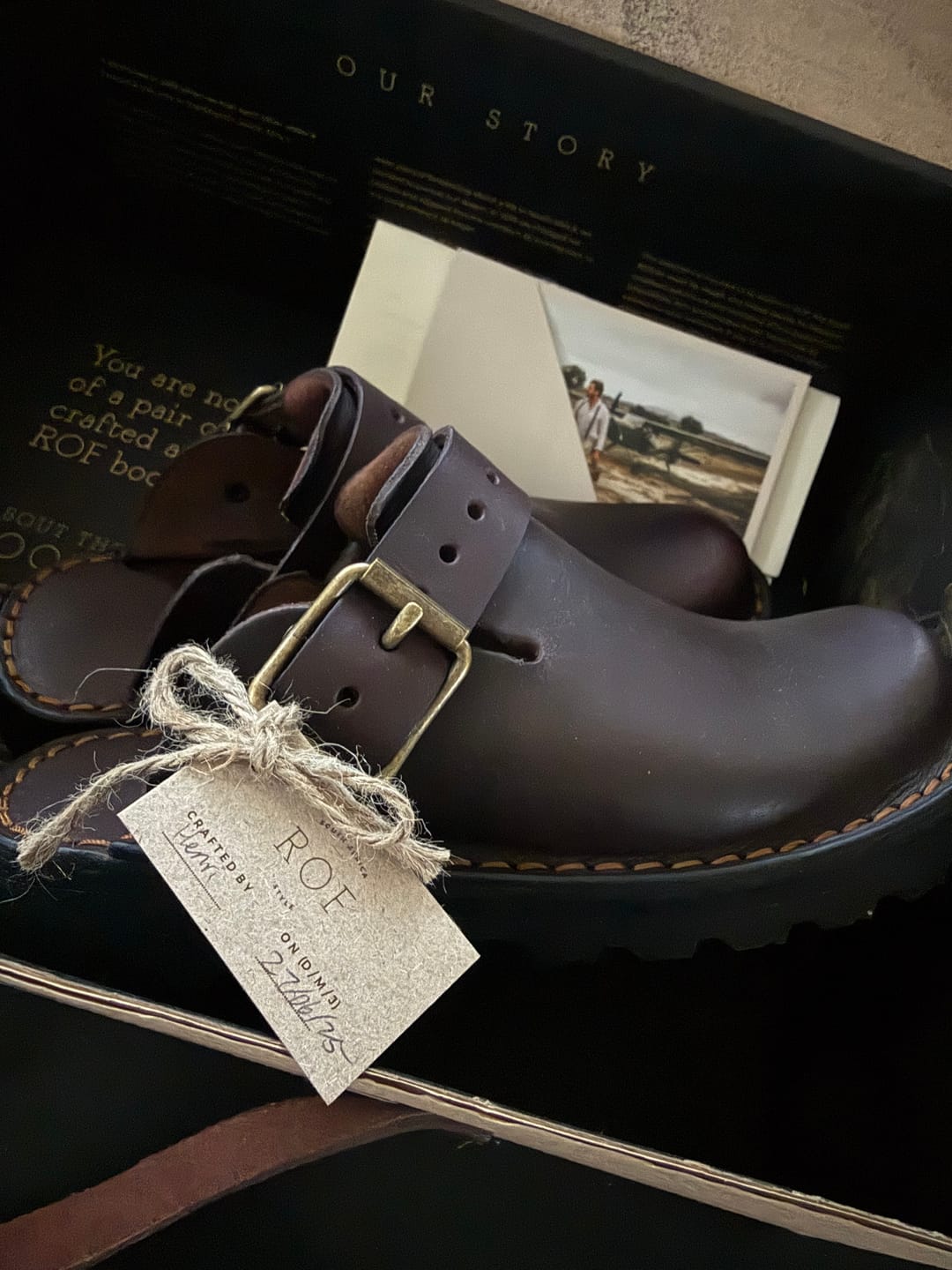 Customer photo review of Brown Karoo Clog