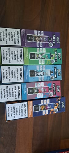Customer photo review of Blur 30000 - Puff Jetable / Vape Disposable 2% Nicotine - Triple Saveurs