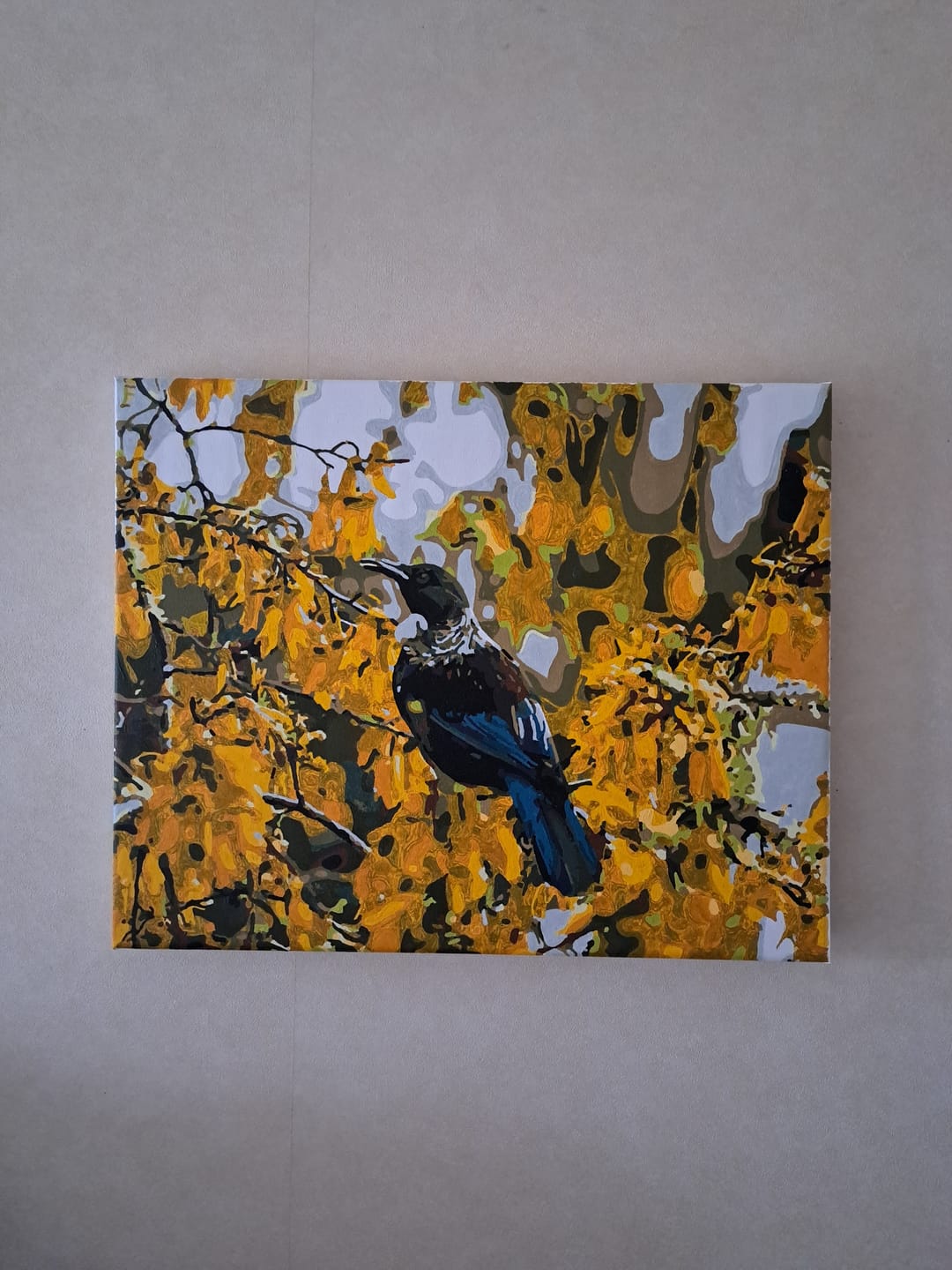 Customer photo review of Tui in Kowhai Tree