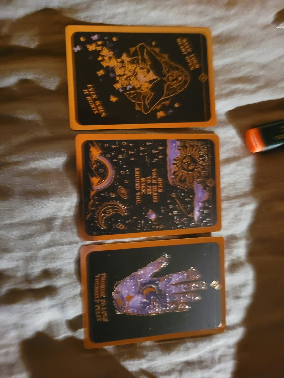 Customer photo review of Soul Whispers Card Deck