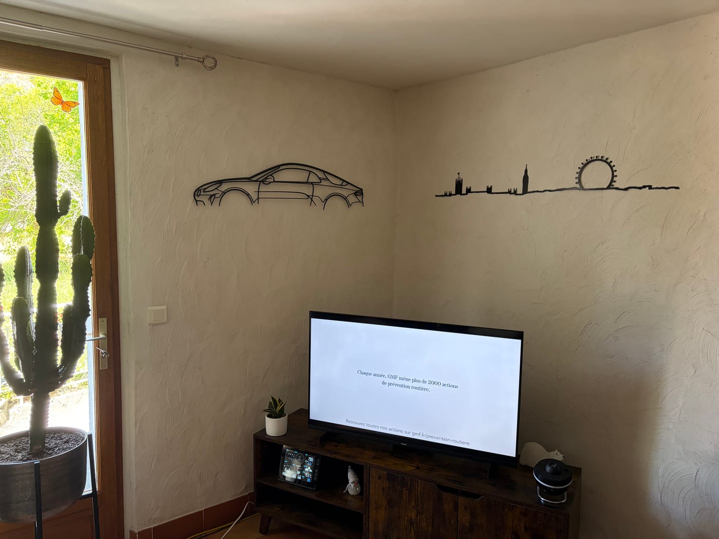 Customer photo review of Alpine A110 Décoration murale métallique silhouette classique