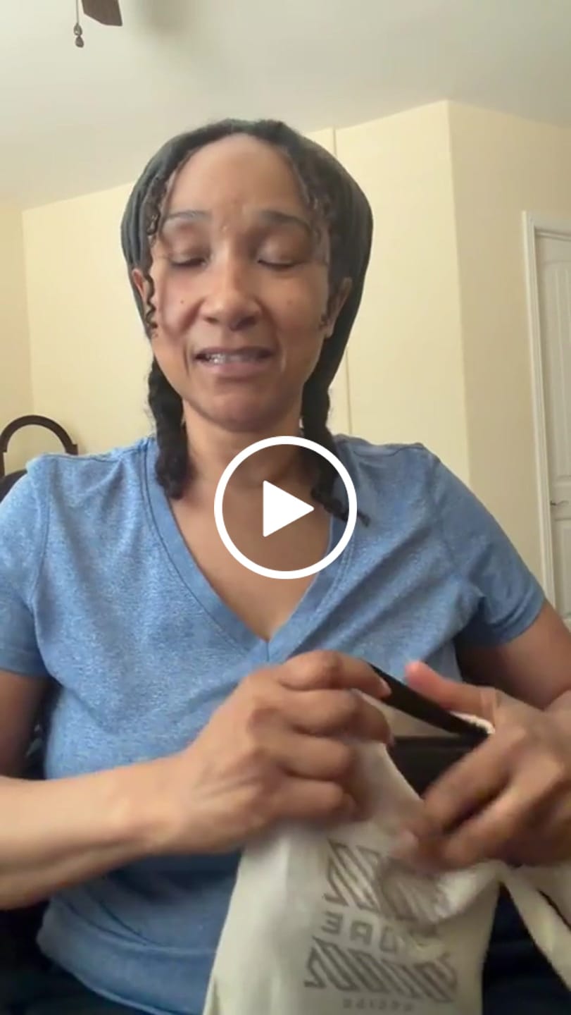 Customer video review of Leather Sketchbook