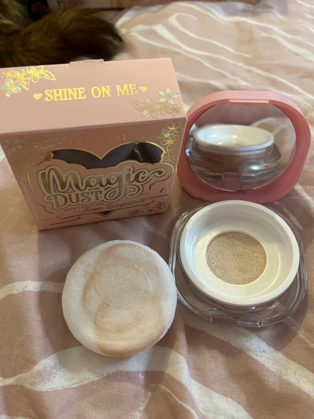 Customer photo review of Magic Dust Loose Highlighter