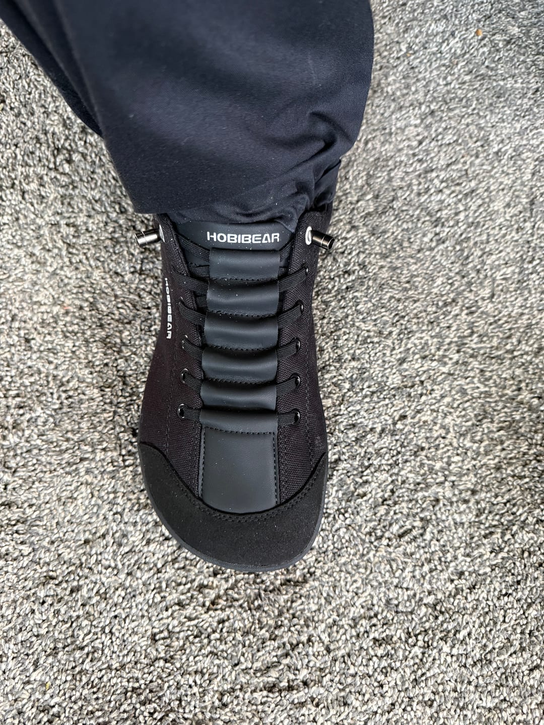 Customer photo review of Hollow - Wide Toe Sneakers