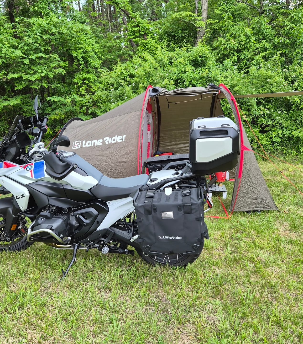 Customer photo review of MotoBags – Semi-Rigid Motorcycle Bags