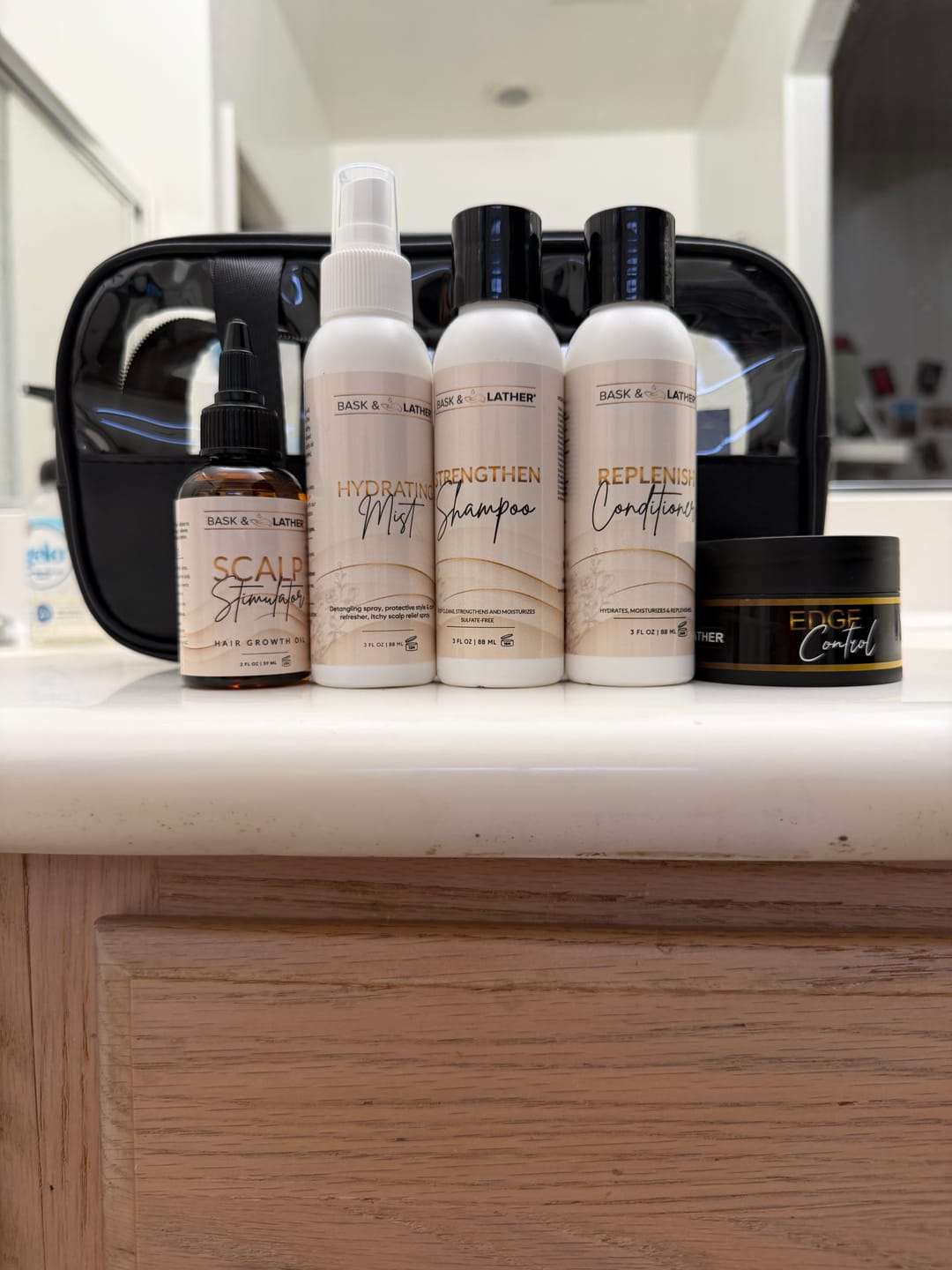 Customer photo review of On-The-Go Travel Essentials Kit
