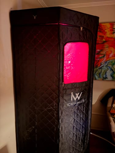 Customer photo review of Sauna Portátil 2.0