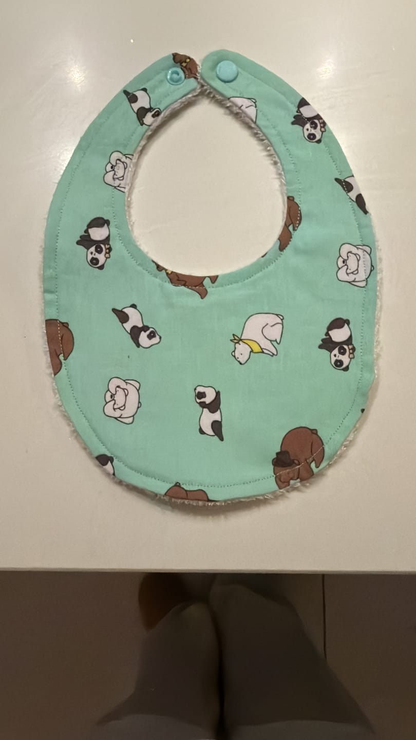 Customer photo review of Bear and Panda Polycotton Fabric