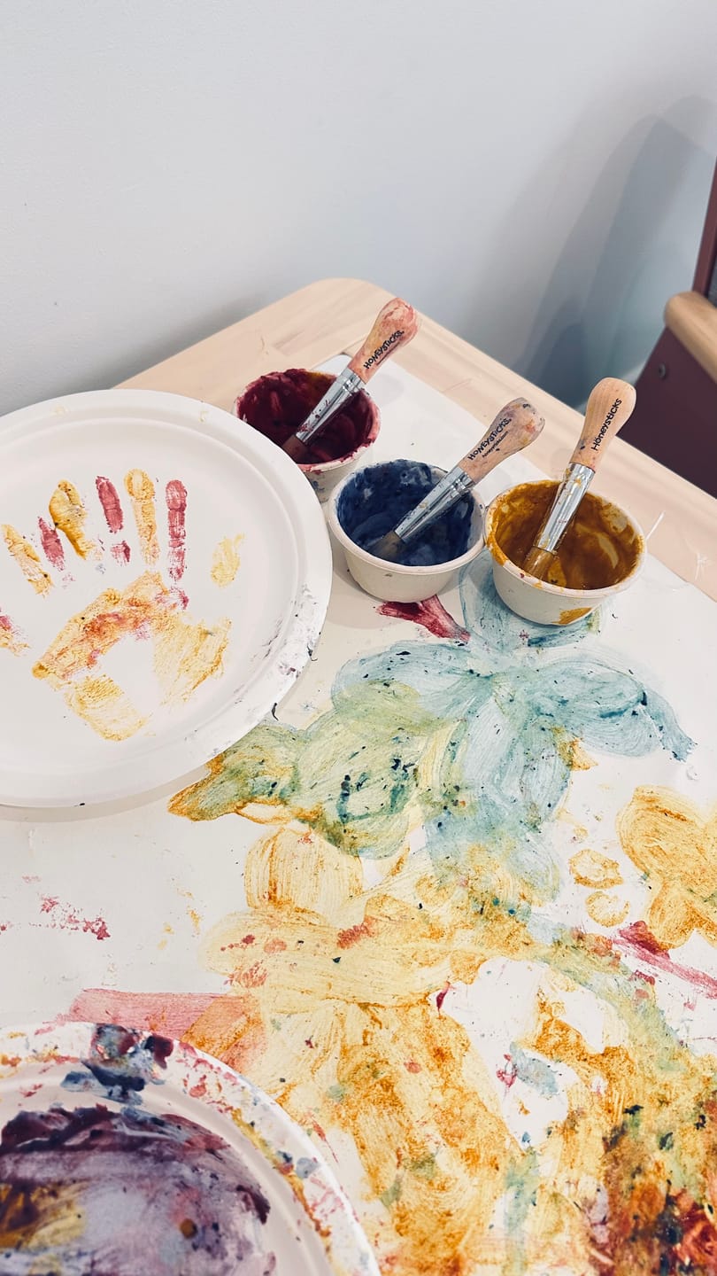 Customer photo review of Eco Paint Primary Set