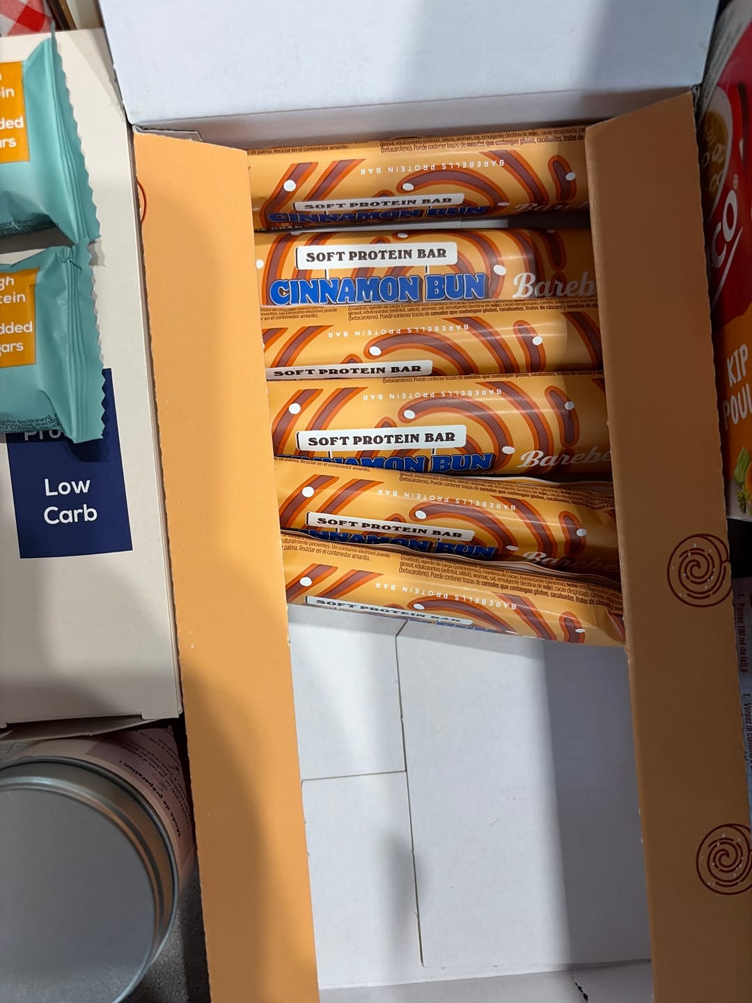 Customer photo review of BAREBELLS Cinnamon Bun
