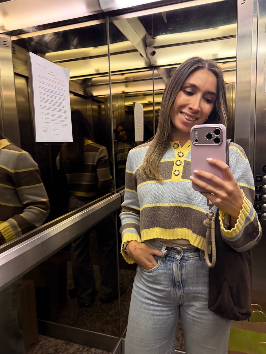 Customer photo review of Chaleco Runa Amarillo