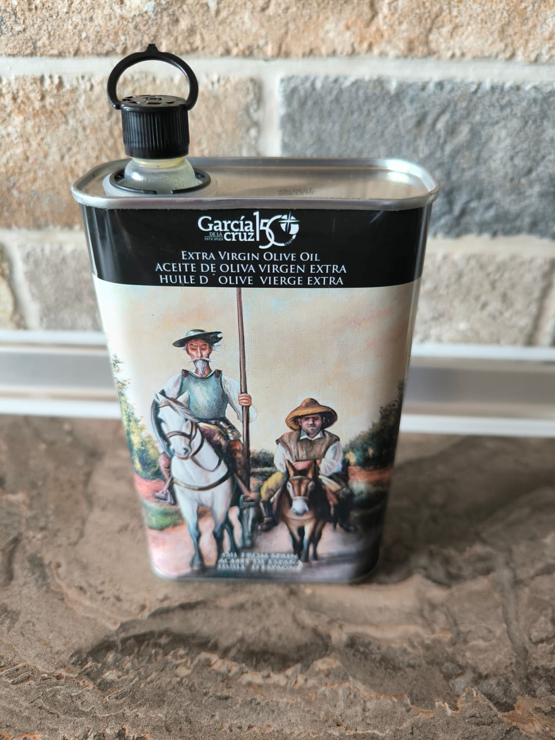 Customer photo review of Маслиново масло QUIJOTE Y SANCHO, кашон 6 х 500 мл