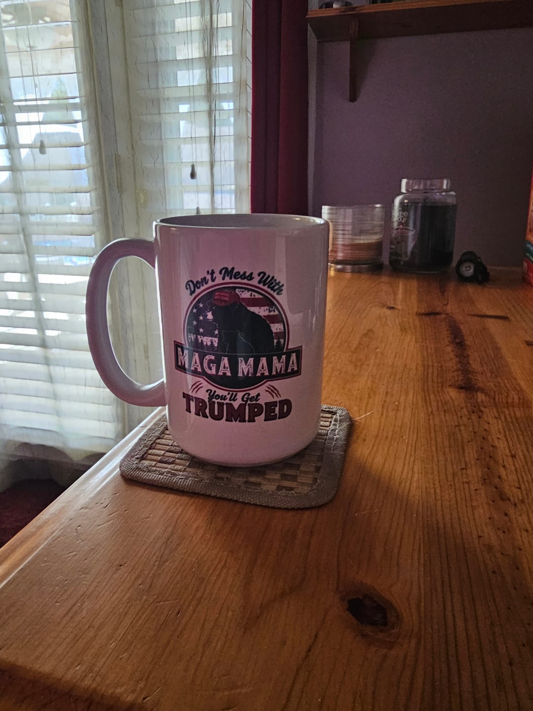 Customer photo review of Magamama Mug Red