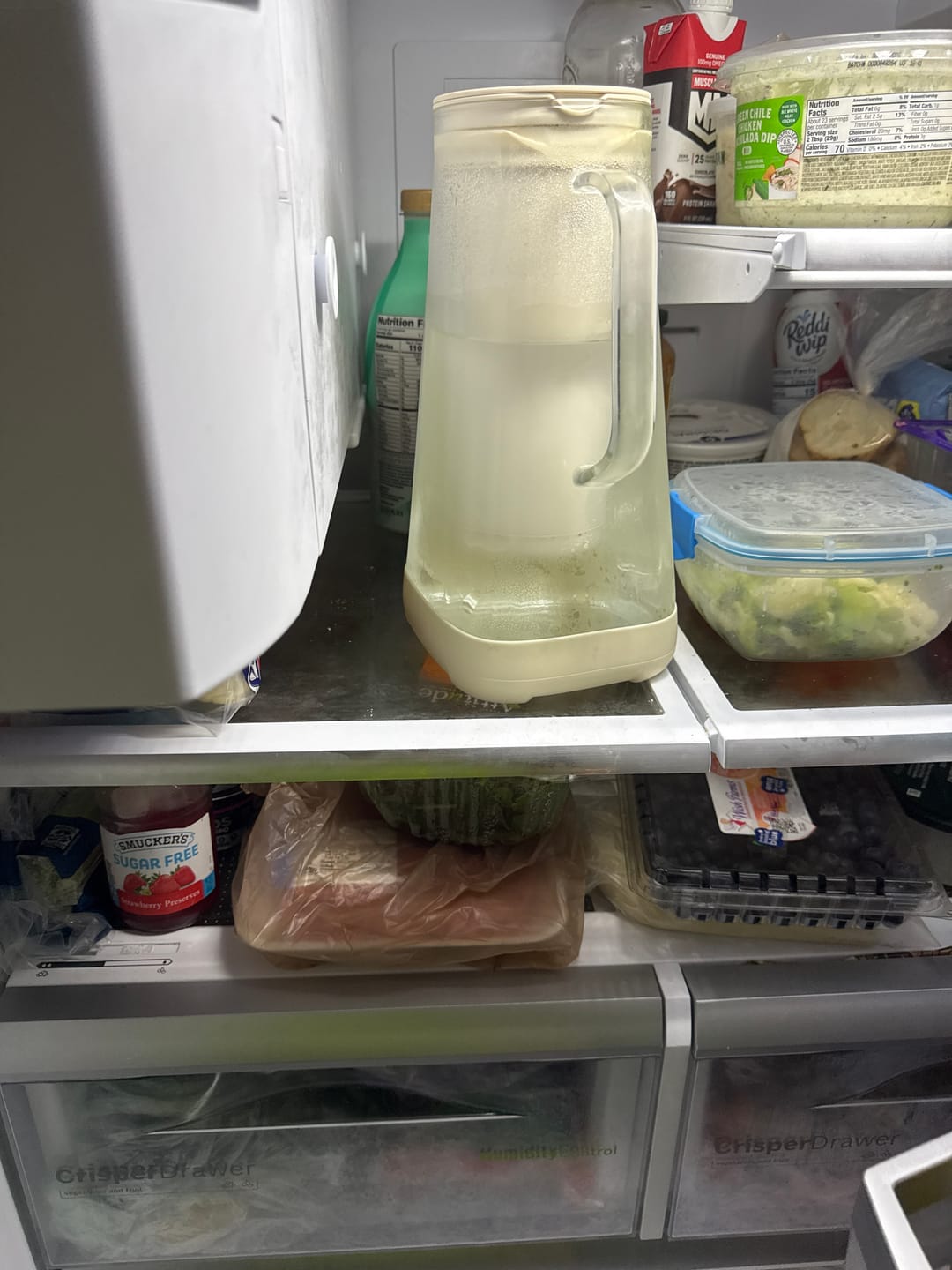 Customer photo review of Purela P02 10-Cup Glass Water Filter Pitcher - 100% Plastic-Free