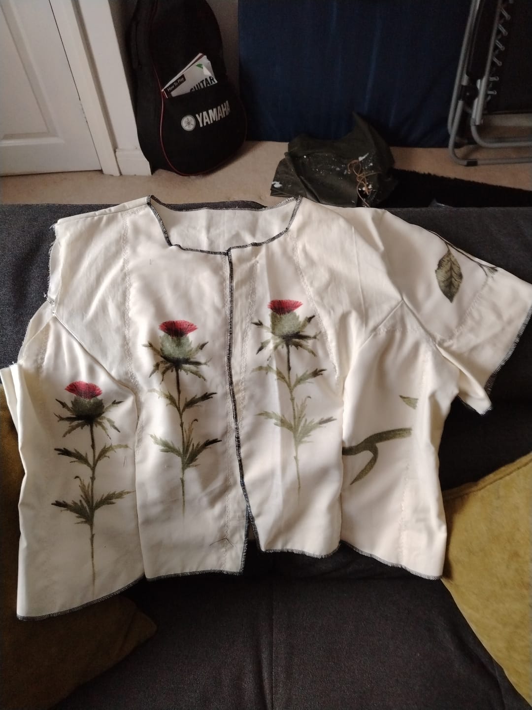 Customer photo review of Plain 100% Cotton Fabric