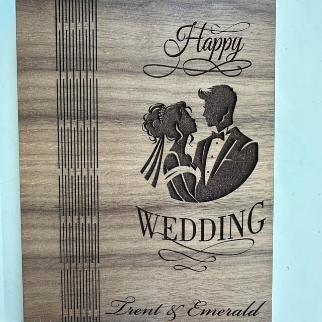 Customer photo review of Christmas Envelope for money 6 bundle svg laser cutting file