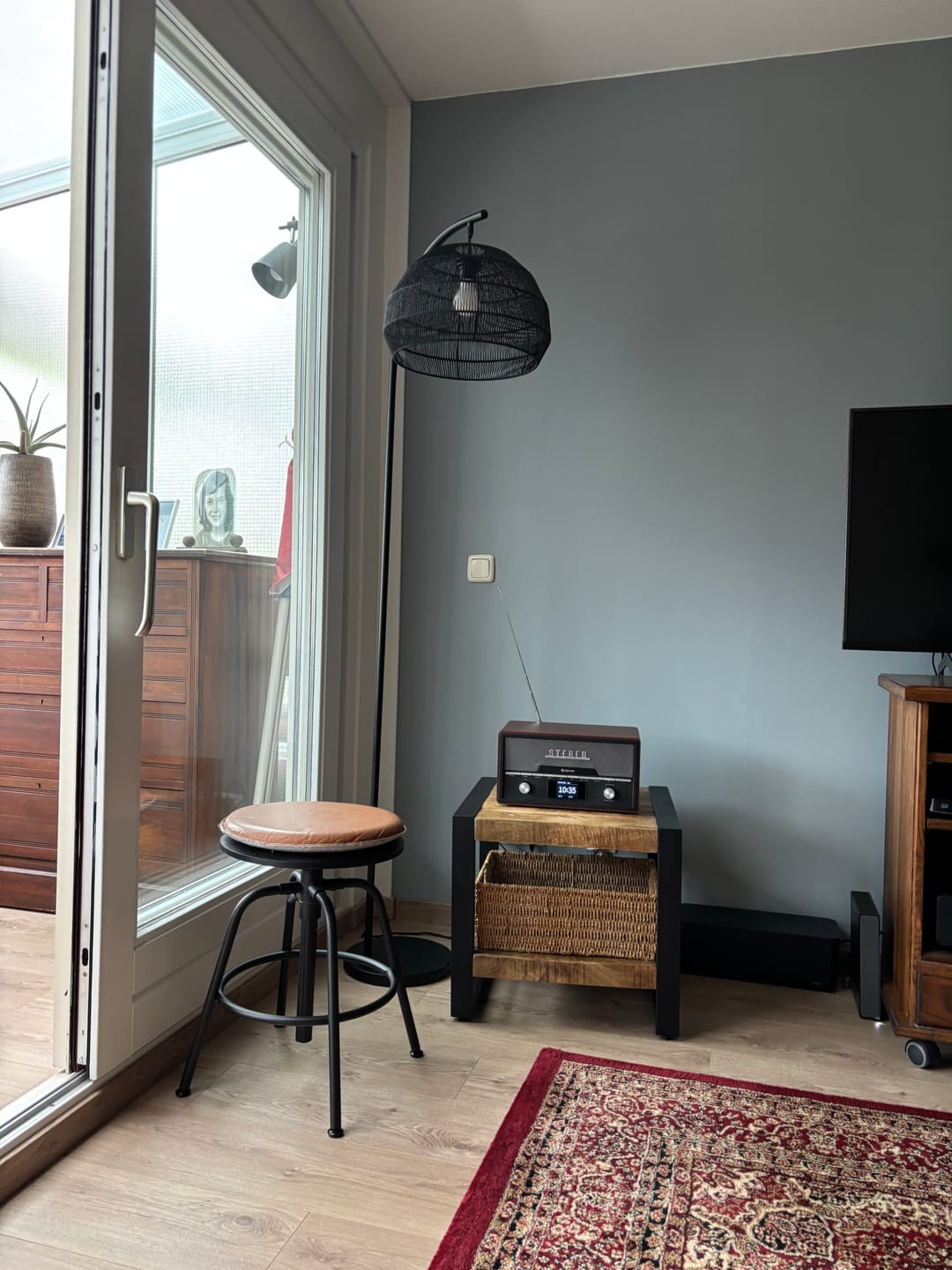 Customer photo review of Bijzettafel Mangohout | 50 cm x 50 cm x 45 cm