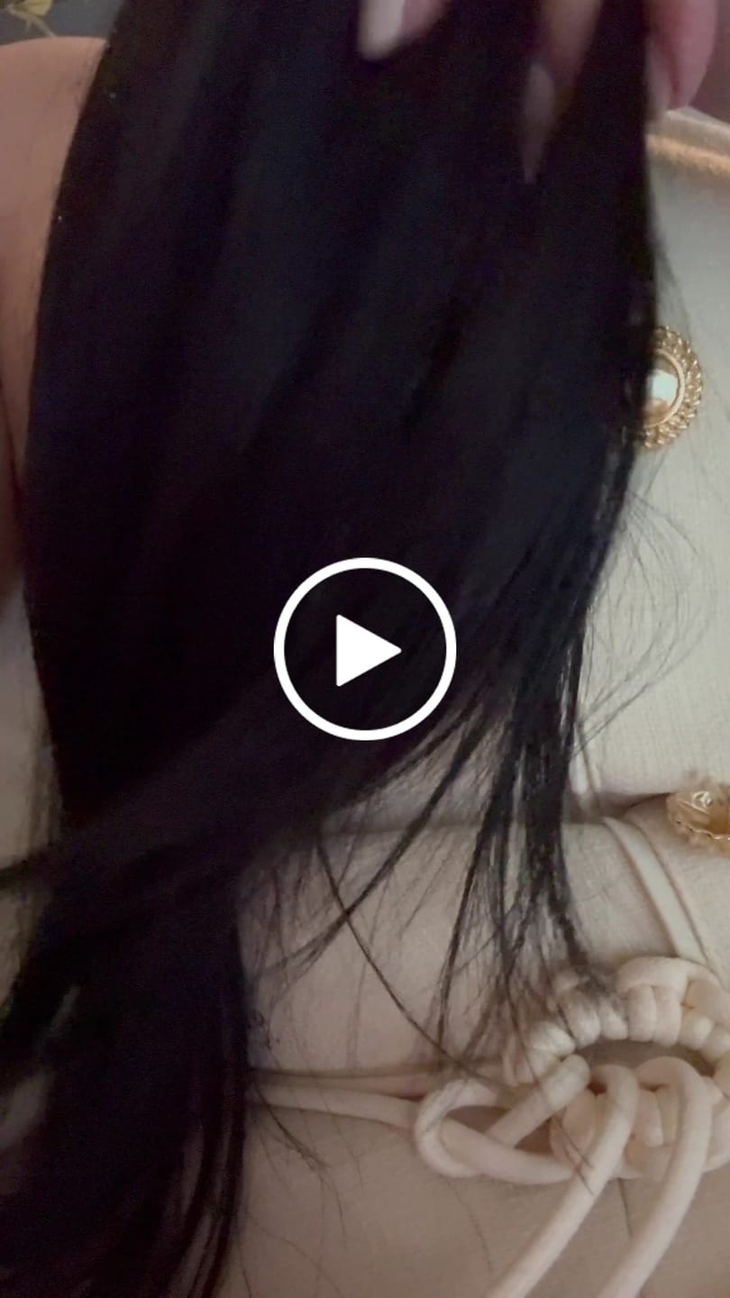 Customer video review of Clip in Extensions 100% Remy Human Hair 7 Pieces Off Black (#1B)