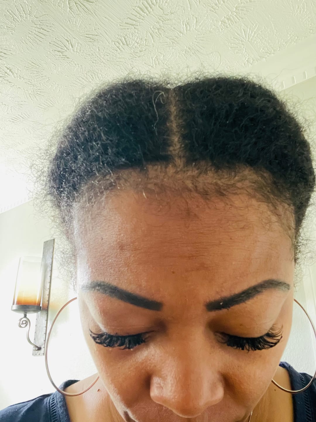 Customer photo review of Ultimate Healthy Hair Care Bundle - Limited Edition