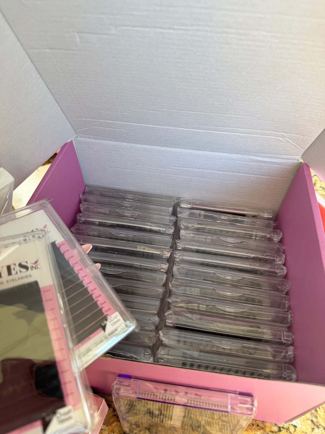Customer photo review of VEYESINC Cashmere Lashes - 0.05MM